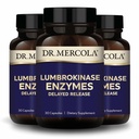 Mercola Lumbrokinaasi Entsyymit - Viivästynyt vapautuminen Formula - Ravintolisä kardiovaskulaarisia ja energiatuki - ei-GMO, Gluteeniton & soija-vapaa - 30 kapselia (30 annosta), 3 pakkaus