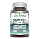 Amazing Formula Melatoniini Plus L-Theanine 15.5 Mg ... Tablets Supplement ...