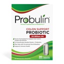 Probuliini Colon Support Daily Probiootti + Prebiootti + Tuki Gut Health, Satunnainen kaasu ja turvotus - 20 miljardia PMY - 12 kanta, 30 vegan kapselit