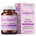 Ladywell Hedelmällisyys + Egg Health ... Hedelmällisyystuki ... Munasarjaterveys, munan laatu, munasarja- ja hedelmöityshyvinvointi Tuki CoQ10, Folaatti + tärkeimmät ainesosat...