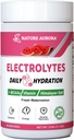 Elektrolyyttejä Powder No Sugar, Fresh Watermelon Elektrolyyttijauhe, Hydraation Powder, Enhanced with Himalajan Salt, BCAAs, ja B-Vitavans, No Calories, Sokeriton Keto Electrolyte Drink - 90 tarjoilut