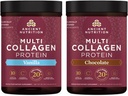 Antiikin ravitsemus Multi Collagen Protein Powder Vanilla 45 Tarjoukset + Multi Collagen Protein Powder Chocolate 45 Tarjoukset