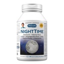 Andrew LESSMAN Night Time 360 kapselia - 3 mg Melatoniini, Valerian, Ashwagandha, Passionflower, Humas, Kamomilla. Ei huomenta. Luonnollinen tuki, lempeä uni. Helppo niellä