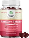 Hormoni Balance naisten Gummies of All Ages - PMS Tuki täydentää naisten tukea kuukautiskierron & Hormonaalinen tasapaino Menopause & Mood Swings kanssa B6-vitamiinin ja Dong Quai - 180 Chews