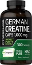 Fitness Labs Saksa Creatine Monohydraatti ... 1000 mg... 300 kapselia...