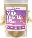 XPRS Nutra Organic Milk Thistle Seed Powder - Premium Milk Thistle Powder Rich in Silymarin ja antioksidantteja - Milk Thistle Siemenet Tuki Maksan terveys - Vegaani Friendly Milk Thistle Organic (16 Ounce)