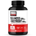 FORCE FACTOR Irish Sea Moss + Beet-juuri täydentää tukemaan immuniteettia, verenkiertoa, luonnon energiaa, Heart Health, antioksidantit, ei-GMO, Vegan-ystävällinen, soija-vapaa, 120 kasviskapselit