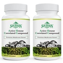 Active Hexose Correlated Compound 1500 mg Supplement, Natural 8 Sieniuute Supplement, Immunojärjestelmä, Maksan toiminta, Natural Killer ja T Cells Activity, 180 kasviskapselit
