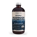 MycoMax Mushroom Complex - 70% Beta Glucans, Max Potency Mushroom Supplement, US Grown + Ultrasonic Ulostus - Lions Mane, Cordyceps, Reishi & More - edistää kognitio, immuniteetti, energia - 8 oz.