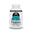 Source Naturals Ascorbyl Palmitate 500mg Fat-Soluble C-vitamiini Ester Supplement - 180 kapselia