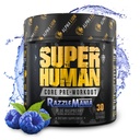 AAKKOSELLINEN LION Core Pre Treenout w/Creatine for Performance, Beta Alanine for Muscle, Powder, L-Citrulline for Pump & Tri-Source Kofeiini kestävän energian (30 tarjoilua, Sininen Vadelmamamaku)