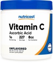 Nutricost Askorbiinihappojauhe (Vitamin C) 0,5 LBS (8 Ounce)