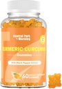 Kurkuma Curcumin Gummies, Extra Strength Yhteinen tuki Gumies kanssa Turmeric Curcumin, Vegan ei-GMO, Ravintolisä, 60 Count