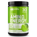 Optimum Nutrition Amino Energy - Esiharjoittelu Green Tea, BCAA, Aminohapot, Keto Friendly, Green Coffee Extract, Energy Powder - Green Apple, 30 Palvelimet (Pakkaus toukokuussa Vary)