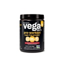 Vega Sport Sugar Free Pre-Workout Energizer, Strawberry Lemonade - Pre Workout Powder for Women & Men, Tukee energiaa ja keskittyä, Electrolyytit, Vegan, Keto, Gluteeniton, 4.3 oz