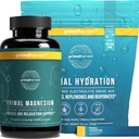 Hydration Powder & Magnesium Complex täydentää miesten Primal Harvest, Bundle