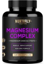 Magnesiumsitraatti & oksidi 500 mg Complex Supplement - suuri imeytyminen Maksimi Strength - auttaa tukemaan luun tiheys ja vahvuus, lihakset, energia ja uni - 120 vegan kapselit