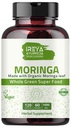 Moringa Kapseli 1000 mg (120 kapselia), Moringa Powder Kapselit valmistettu Luomu Moringa Leaf Powder ...