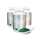 Paleolf Boost Concentration, Memory and Energy Premium Selenium + Spirulina - Premium Antioksidantti täydentää aivojen toimintaa -180 päivän tarjonta (180 kapselia) - (3-pakkaus)