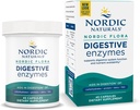 Nordic Naturals Nordic Flora Dgestive Enzymes - 45 kapselia - Ruoansulatuskyky, Optimizes Nutrient Saatavuus - Ei-GMO - 45 tarjoilua