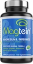 Magteiini - Magnesium L-treonaatti täydentää, muisti, keskittyä, uni & aivojen terveyden Formula miehille & naisille, kognitiivinen tuki aikuisille, kliinisesti tutkittu - 60 Veg kapselia