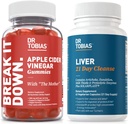 Tobias Liver 21 Day Cleanse ja Apple Siideri Viinietikka Gummies - Tukee Dgestive Health ja maksa Detox, Vegan, ei-GMO