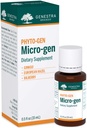 Genestra Brands Micro-Gen Gingko, European Hazel, ja Mustikka yrttien täydennysosa . 0.5 fl. oz.