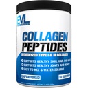 Evlution Nutrition Collagen Peptides Powder, Premium Hydrolysed Collagen tukea terve iho, hiukset, luut, nivelet, kynnet & enemmän (30 tarjoilua)