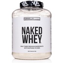 NAKED Vanilla Whey Protein Powder - Kaikki Natural Grass Fed Whey Protein Powder, Vanilla Flavor, Organic Coconut Sugar, 5Lb Bulk, GMO-vapaa, soijaton, Gluteeniton - 61 tarjoilua
