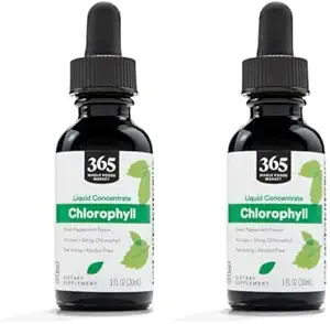 365 by Whole Foods Market, Liquid klorofylli, 1 Fl Oz (Pakkaus 2)