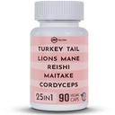Turkey Tail 3000mg Lions Mane 3000mg Reishi 1500mg Sienen Blend Chaga Maitake Cordyceps Shiitake Field ... Sienen Blend ...
