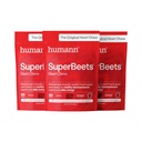 HumanN SuperBeets Heart Chews, Typpioksidin ja veren paineen tuki, Grape Seed Extract & non-GMO Beet Root Powder Energy, Pomegranaattimarjamaku, 180 kreivi
