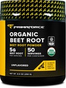 Primaforce Organic Beet Root Powder (250g) Makuton - Luonnollinen lähde antioksidantteja ja ravintoaineita