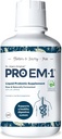 TeraGanix Organic Liquid Probiootti (30 päivän tarjonta), Gut Health Supplement, Dr. Formuloitu aikuisille ja lapsille, parantaa immuunifunktiota, digestiota ja ravinneabsorptiota, 6 Mil PMY/ml (16 fl oz)
