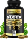 Earth Elixir 4-in-1 Unilääke (120 Caps) w/Apigenin 50mg, Magnesium Glycinate 200mg, L Theanine 200mg & Valerian Root for unilääke 300mg .