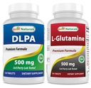 Best Naturals DLPA 500 mg & L-glutamiini 500 mg