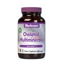 Bluebonnet Nutrition High Potency Chelated Multiminerals (Iron-Free), Albion Celated Minerals, Soy-Free, Gluteenittomat, Ei-GMO, Kosher Certified, Dairy-Free, 60 Caplets, 20 Tarjoilut