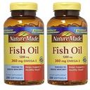 Luonto valmistettu kalaöljy 1200mg Omega-3, 400 Softgels