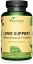 Vegavero Maksan tuki ... Maito Thistle Supplement 9000 mg ... 120 kapselia ...voikukka, artisokka, koliini, punajuuret... Maksan Cleanse Detox & repair . 80% Silymarin... NO Additive & Vegan.