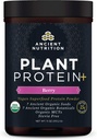 Ancient Nutrition Plant Based Protein Powder, Plant Protein+, Berry, Organic Vegan Superfoods Supplement, 15g Protein Per Serving, Great for Protein Shakes, Gluteeniton, Paleo Friendly 12 tarjoilua