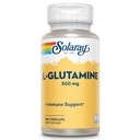 SOLARAY L Glutamiini kapselit 500 mg - Immunosupport Supplement - Ilmainen Aminohappo - Lab todennettu, 60 päivän Money-Back takuu - 100 tarjoilua, 100 VegCaps