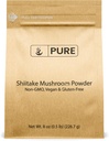 PURE ALKUPERÄISKAPPALET Shiitake sieni (8oz) Black Forest sieni, yrttiuute, perinteinen täydennysosa.
