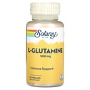 SOLARAY L Glutamiini kapselit 500 mg - Immunosupport - Ilmainen Aminohappo - Lab todennettu, 60 päivän Money-Back-takuu, 50 palvelinta, 50 VegCaps