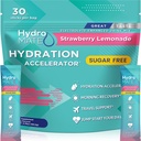 Elektrolyyttijauhe Sokeriton nesteytyspakkaus Mansikka sitruunamehu HydroMATE 30 Sticks