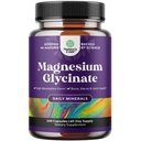 Suuri imeytyminen Magnesium Glycinate Kapselit - 500 mg Magnesium Glycinate Per Serving varten Calming Sleep Plus Lihas luut ja hermo tuki - kelated 500 mg GMP Certified 240 Count
