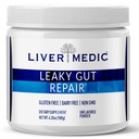 Vuotava Gut Repair Gut Health Support Powder Glutamiini Slippery Elm for IBS Heartburn Relief Turvotus Soothe Smoach for Women & Men Capsules (Ei maustettu) 180g