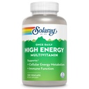 SOLARAY Kerran päivässä suuri energia monivitamiini naisille ja miehille - Energy Supplements - Immuunituki w/Vitavan C, A, D ja E, B-vitamiinikompleksi, Trace Minerals, 60 päivän takuu, 120 Serv, 120 VegCaps