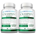 Hyväksytty Science Cramprin - suuri imeytyminen Magnesium, B-vitamiini, BioPerine - 6 kuukauden toimitus - 2 pulloa - Vegan