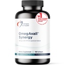 Designs for Health OmegAvail Synergy - Omega Complex for Adults - Omega 3-6-7-9 Rasvahapot Borage ja Macadamia Oil + Triglyseridi (TG) Fish Oil with DHA & EPA (180 Softgels)