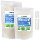 XPRS Nutra Liivate Koko 4 Erilliset kapselit - 1000 Count Clear Pieni Tyhjä Kapselit Erotettu laukut - DIY Täytettävät pillerikorkit - Koko 4 Gel Do-It-Yourself Vitamiini ja täydentää Täyttö